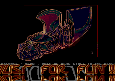 Bird Mad Girl Show atari screenshot