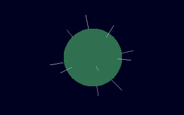 Birdie II atari screenshot
