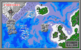 Bismarck atari screenshot