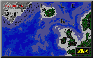 Bismarck atari screenshot