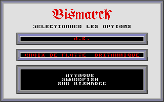 Bismarck atari screenshot