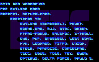 Bits Intro 29 atari screenshot