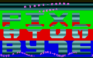 Bits Intro 6 atari screenshot