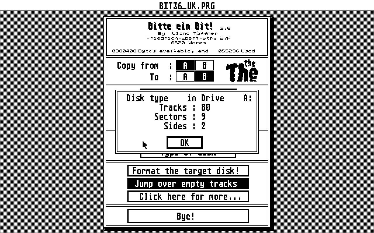 Bitte ein Bit! atari screenshot