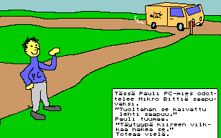 Bitti Demo atari screenshot