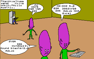Bitti Demo atari screenshot