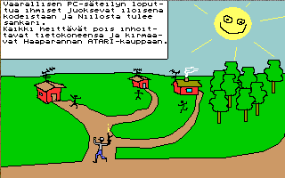Bitti Demo atari screenshot