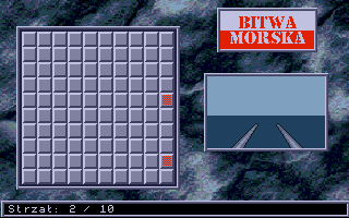 Bitwa Morska atari screenshot