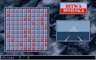 Bitwa Morska atari screenshot