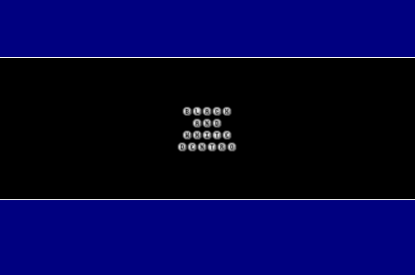 Black and White Dentro atari screenshot