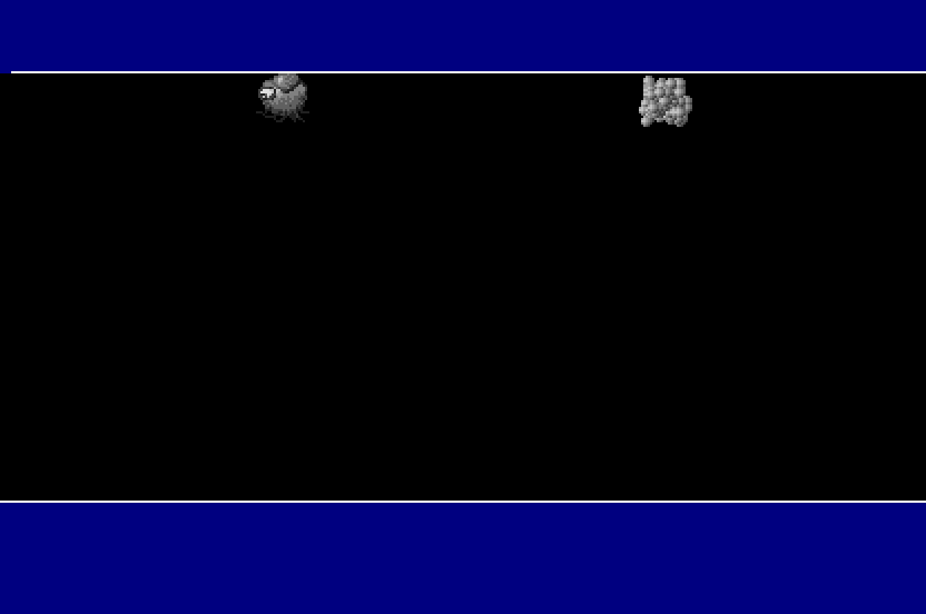 Black and White Dentro atari screenshot