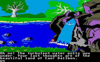 Black Cauldron (The) atari screenshot