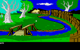 Black Cauldron (The) atari screenshot