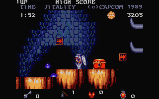 Black Tiger atari screenshot
