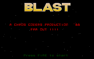 Blast atari screenshot