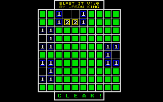 Blast It atari screenshot