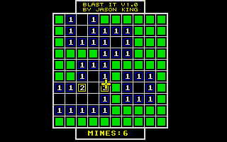 Blast It atari screenshot