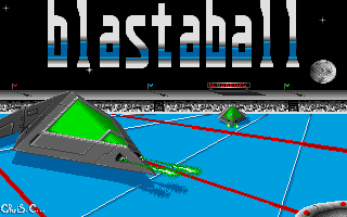Blastaball atari screenshot