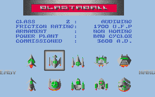 Blastaball atari screenshot
