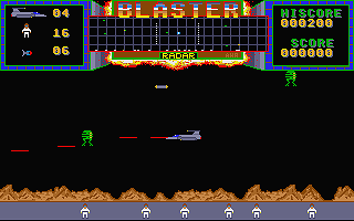 Blaster atari screenshot