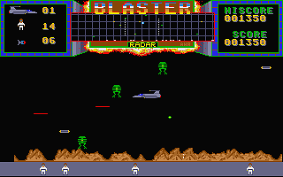 Blaster atari screenshot