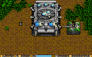 Blazing Thunder atari screenshot