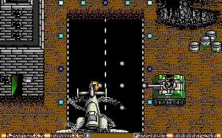 Blazing Thunder atari screenshot