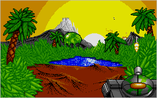 Blazing Thunder atari screenshot