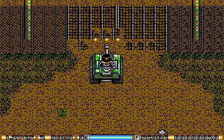 Blazing Thunder atari screenshot