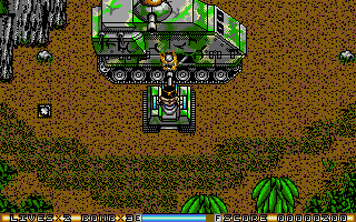 Blazing Thunder atari screenshot