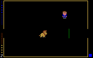 Blind Labyrinth (The) atari screenshot