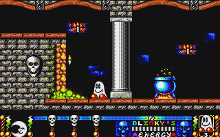 Blinky's Scary School atari screenshot
