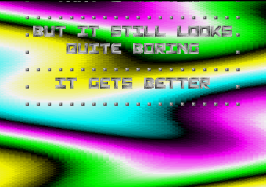Blitter Plasma Screen atari screenshot