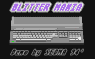Blitter Mania atari screenshot