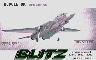 Blitz atari screenshot