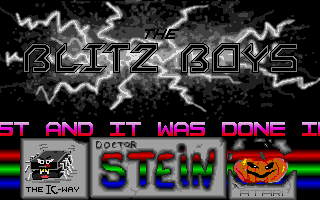 Blitz Boys First Demo atari screenshot