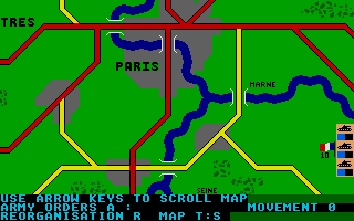 Blitzkrieg - May 1940 atari screenshot