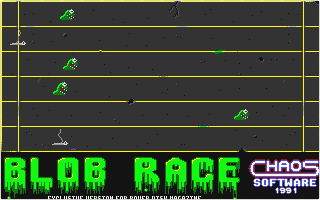 Blob Race atari screenshot