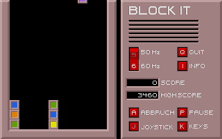 Block It atari screenshot