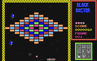 Blockbuster atari screenshot