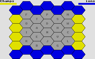 Blockbusters atari screenshot