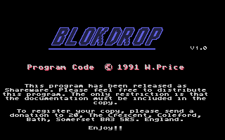 Blokdrop — screenshot 1