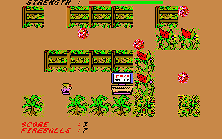 Blood Fever atari screenshot