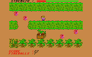 Blood Fever atari screenshot
