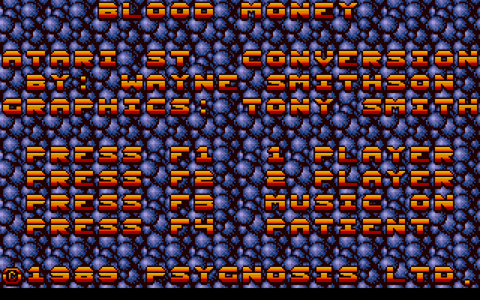 Blood Money — screenshot 1