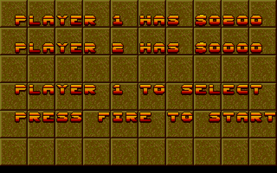 Blood Money atari screenshot
