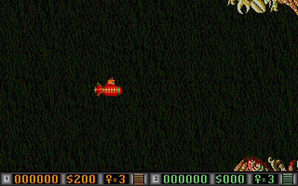 Blood Money atari screenshot
