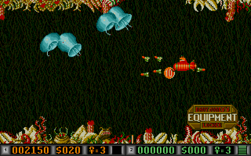 Blood Money atari screenshot