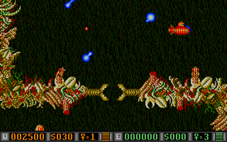 Blood Money atari screenshot