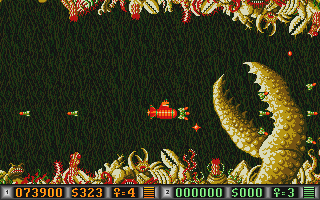 Blood Money atari screenshot